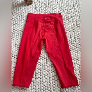 lululemon athletica Bold Red Leggings